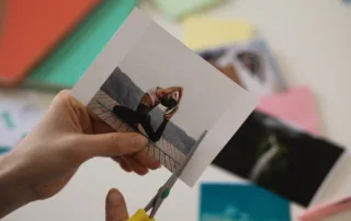 Why is my photo being cropped when I print it?